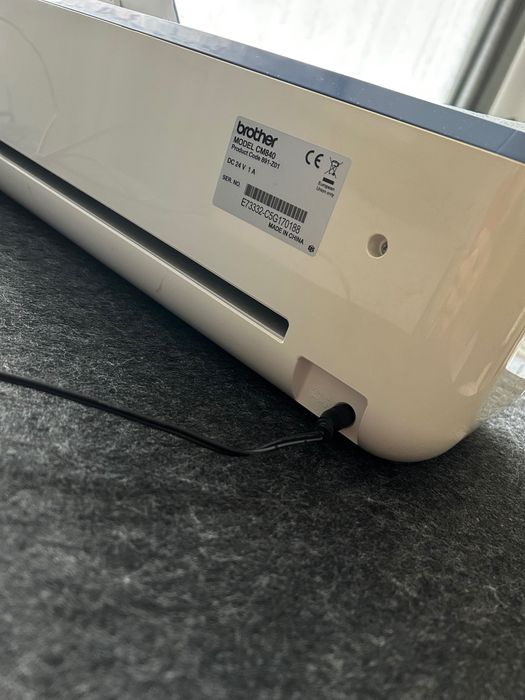 Ploter Brother CM840 ScanNCut – NOWY (tylko przetestowany) + komplet