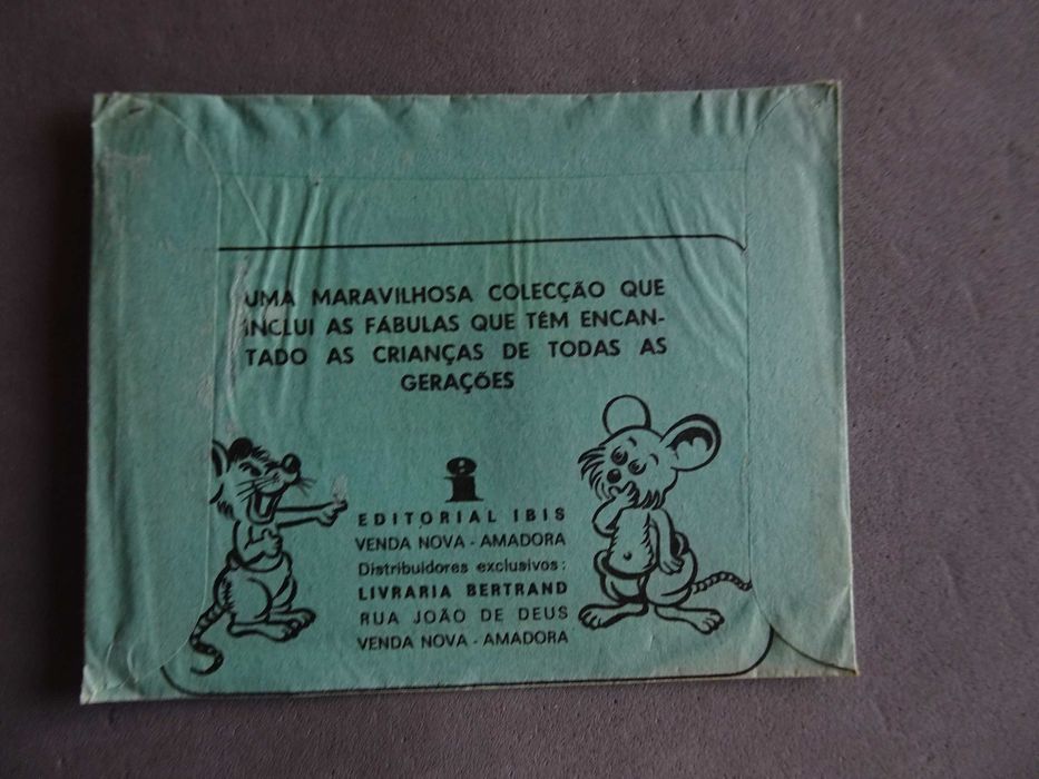 Carteira de cromos fechada Fábulas Ilustradas - Editorial IBIS