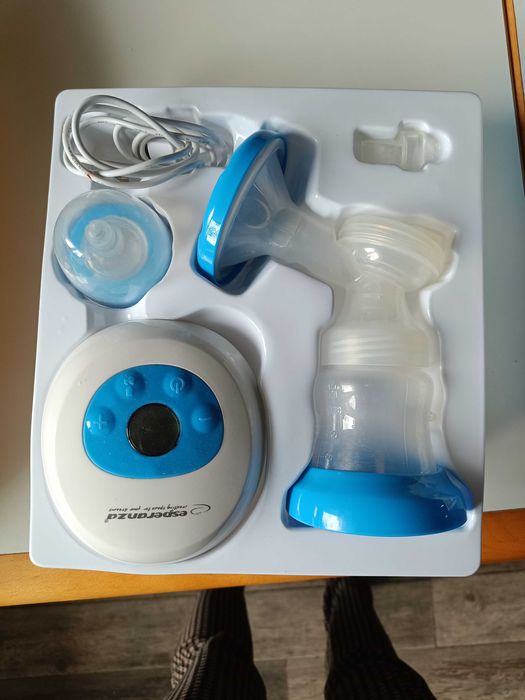 Laktator elektryczny Esperanza, kolektor mleka, woreczki na mleko