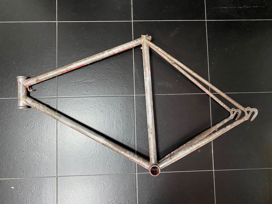 Quadro Bicicleta Estrada Antiga Confersil (Homem) - Decapado + Nº Série