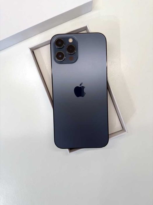 Apple iPhone 12 Pro Max・256GB・Azul pacífico (Fatura e Garantia)