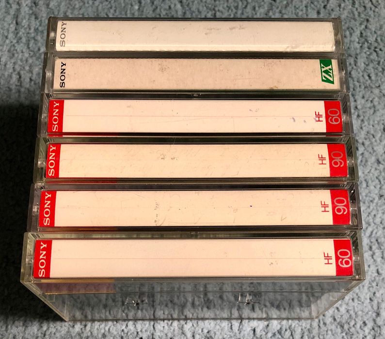 Аудиокассеты. Лот 6 штук.