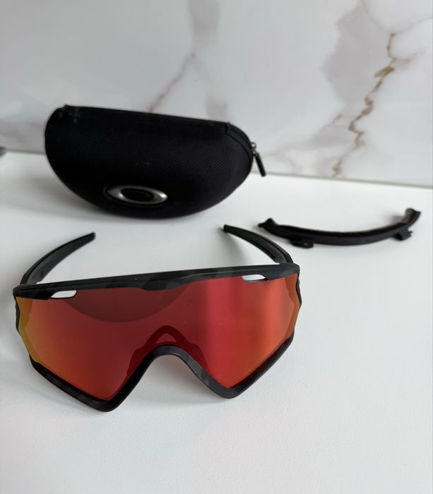 Okulary Oakley Wind Jacket 2.0 Prizm Snow Torch – Rower / bieganie / Narty