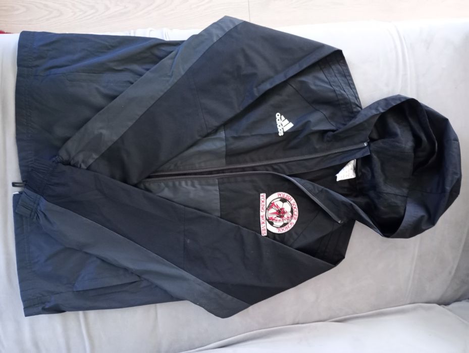 Kurtka jesienna sportowa dla chłopca wiatrówka 11-12 lat Adidas