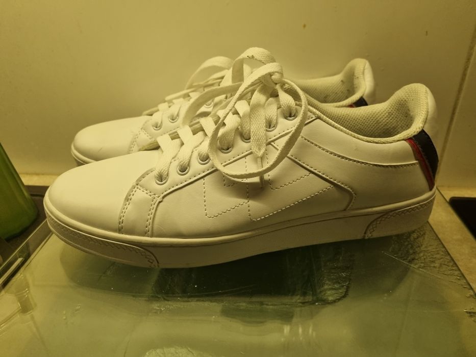 Buty sportowe 44 sneakersy tenisówki eco skóra