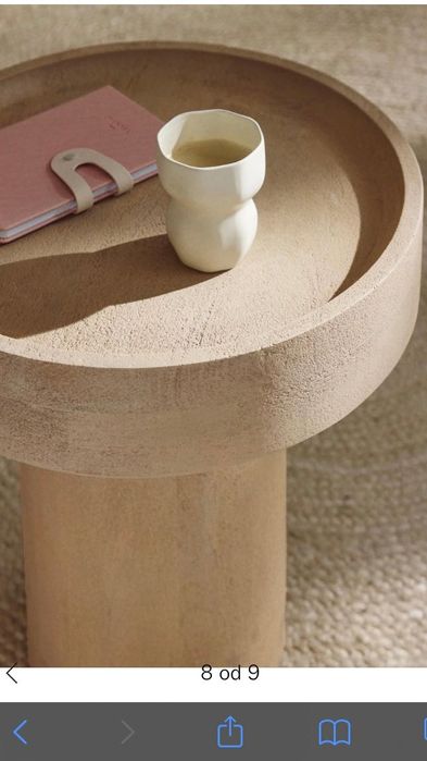 Drewniany stolik kawowy premium z drewna mango Westwing