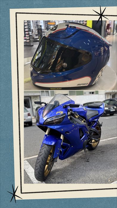 Yamaha R1 de 2000 em estado irrepreensivel
