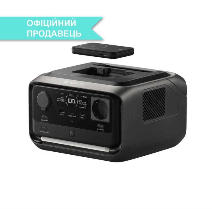 Зарядна станція EcoFlow RIVER 3 Plus Wireless