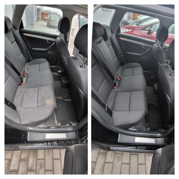 Pranie tapicerki samochodowej,meblowej; czyszczenie wnętrza