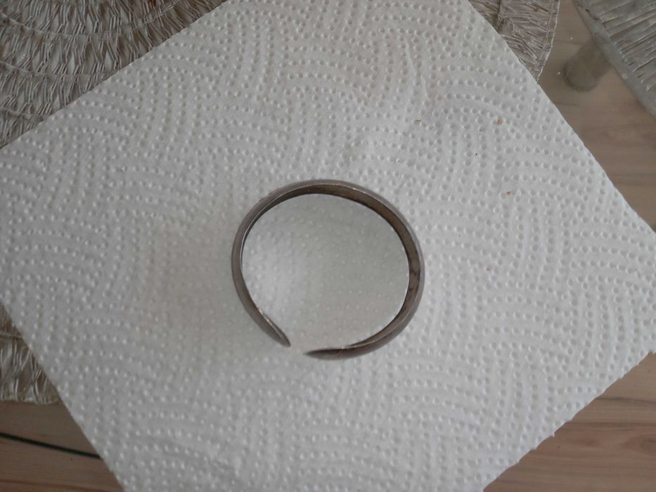 Srebrna bransoletka bangle próba 3 Stroiński -PRL