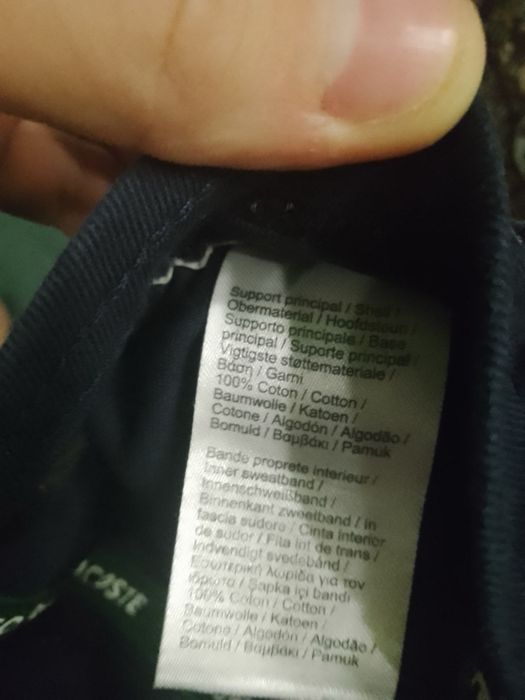 кепка LACOSTE оригінал