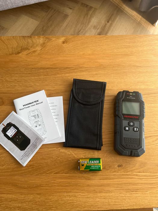 Detektor kołków HANMATEK SF1 4w1 – drewno, metal, kable AC