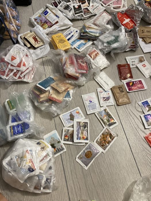 450 pacotes de açúcar