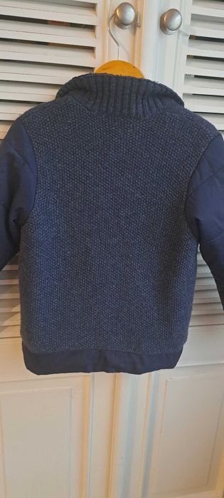 110 Zara elegancka i na codzień kurtka granat