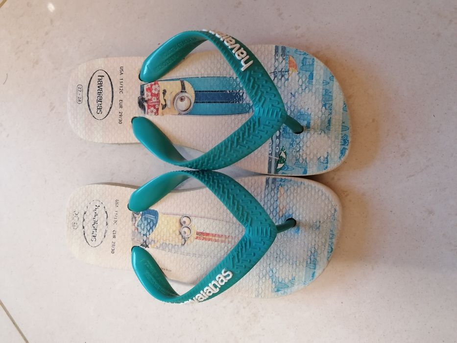 Havaianas criança tamanho 25