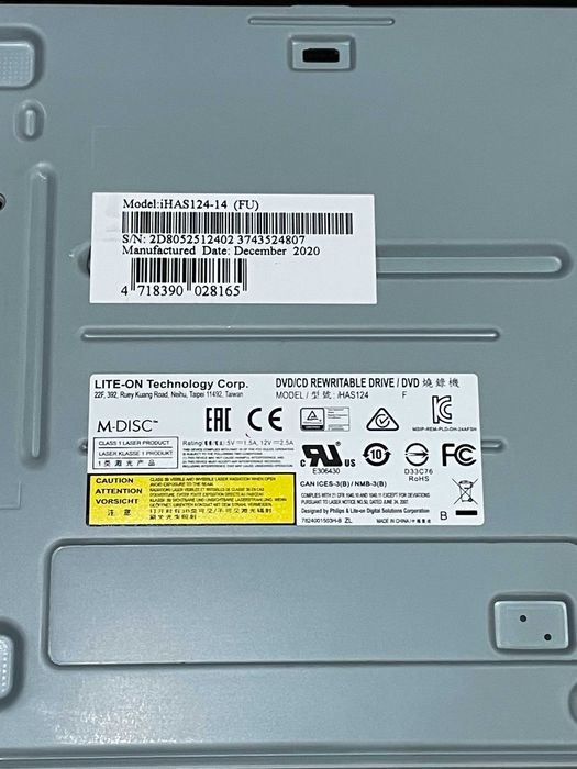 Sharkoon VG6-W RGB Midi Tower + nagrywarka Lite-On iHAS124-14 GW