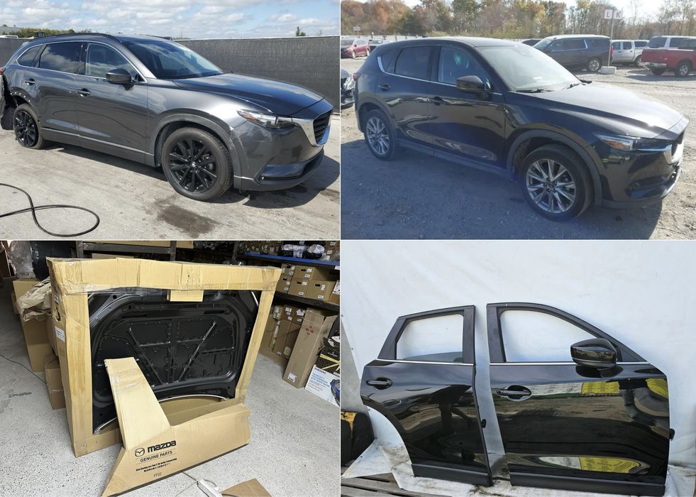 Разборка Запчасти Mazda CX5 CX9 CX30 3 BP Капот Крыло Бампер Радиатор