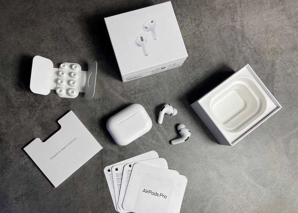 ‼️Якість 100%‼️ Навушники Apple Airpods Pro 3 Generation + шумопоглинання + прозорість