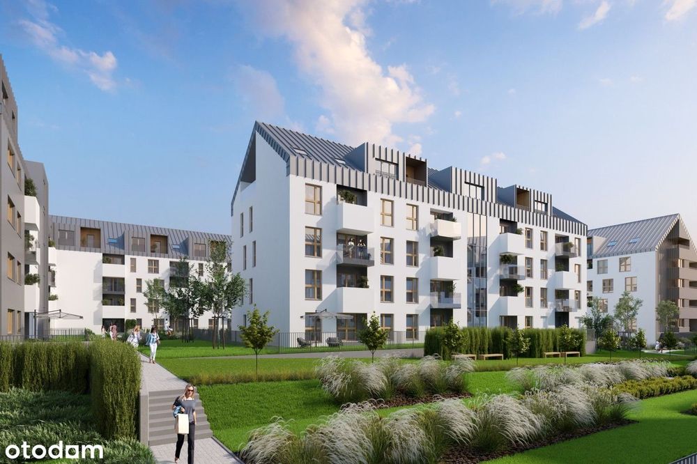 3-pokojowe mieszkanie 58m2 + balkon Bezpośrednio