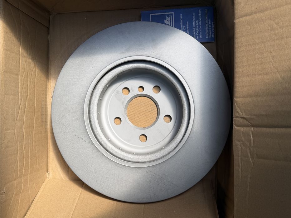 Новые задние тормозные диски + колодки ATE BMW G20 G22 G30 M Sport 345 мм