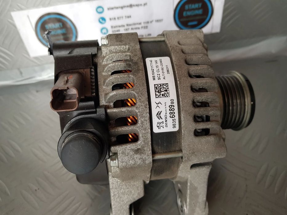 Alternador Peugeot Citroen 1.5 HDI 208 3008 5008 508 2008 DS3 DS4 DS5