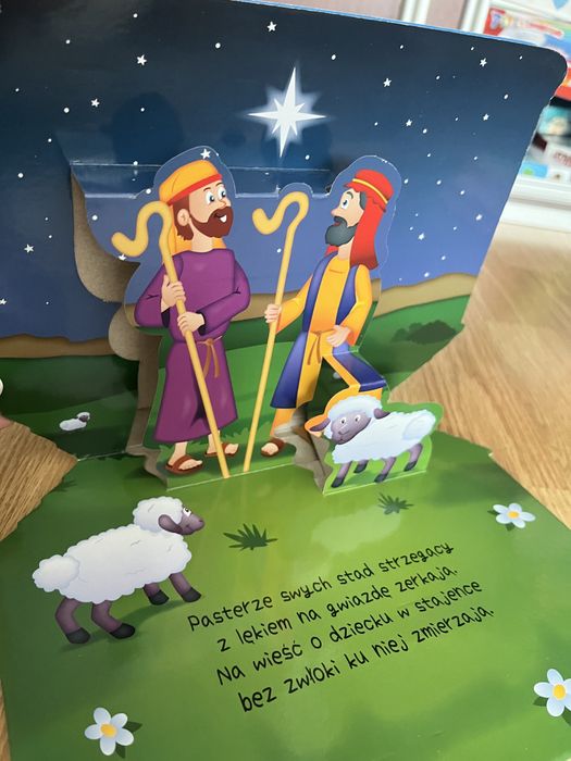 Ksiazeczka Narodziny Dzieciątka 3D