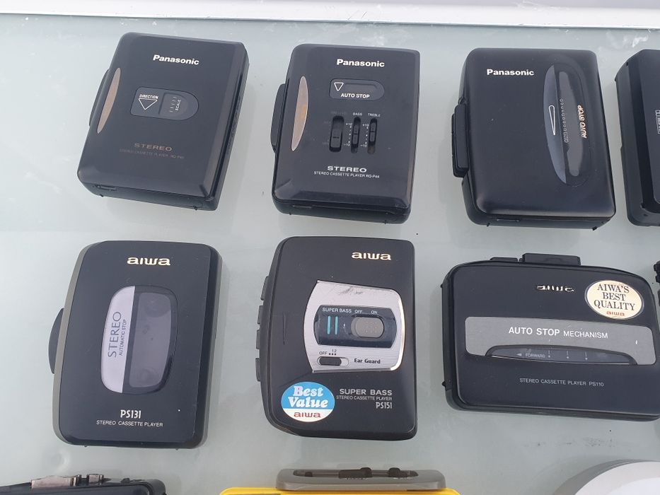 Odtwarzacze kaset magnetofonowych -walkmany