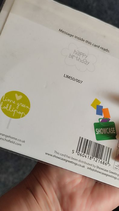 Вітальна листівка