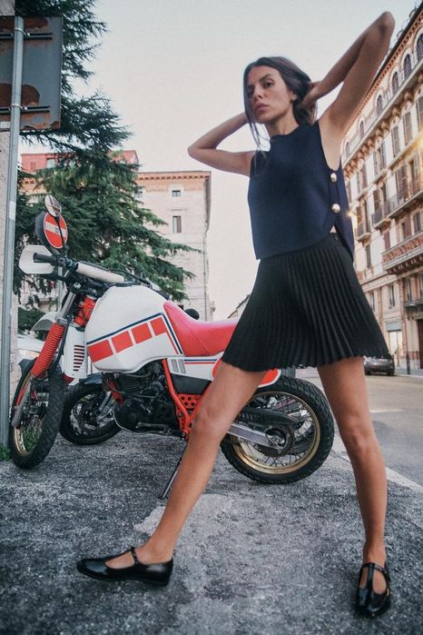 Трикотажний топ зара