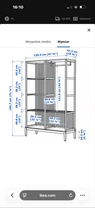 Szafa Ikea Nordkisa