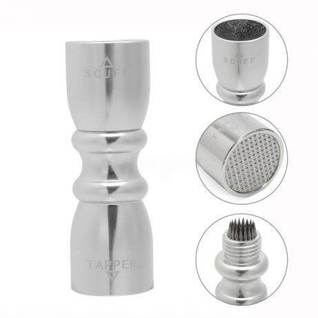 Kits repara solas de tacos de bilhar, snooker, pool - Prateado , Preto