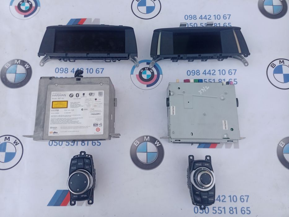 NBT монитор магнитола блок CIC BMW X3 F25 F26 X5 F15 джойстик дисплей