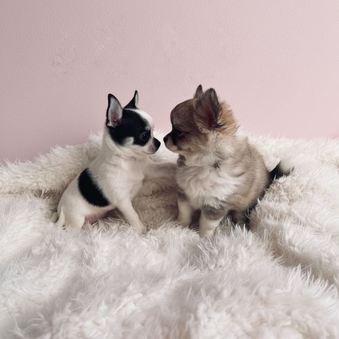 Chihuahua suczka FCI/ZKwP tricolor