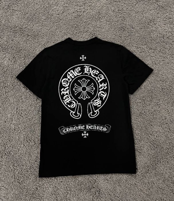 Футболка Chrome Hearts / Чорна футболка Хром Хартс / Футболка Хром