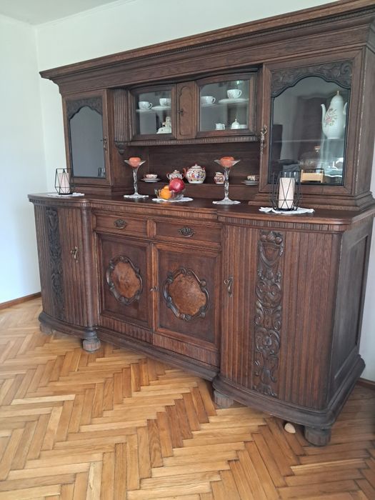 Antyk bufet szafa witryna komoda