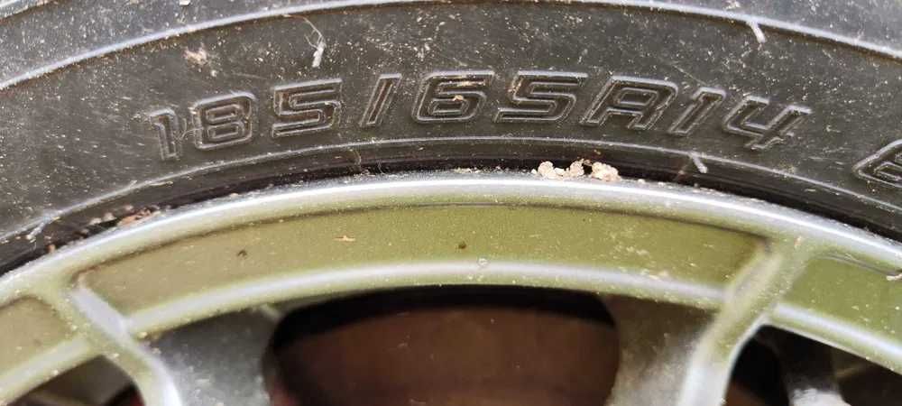 Jantes Butzi ODIN 14 com pneus