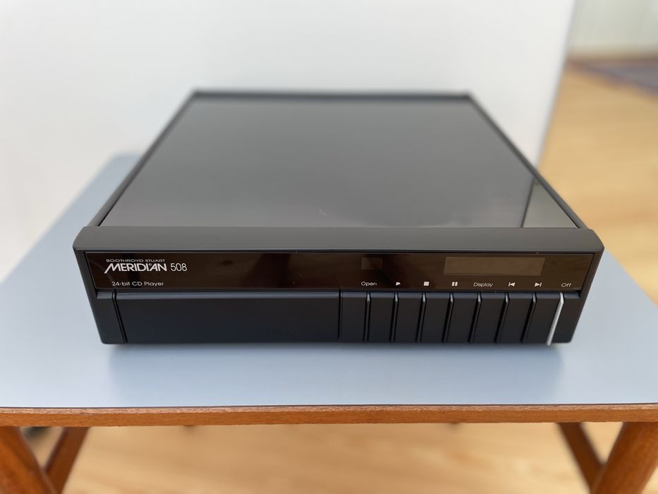 Meridian 508.24 - Leitor de CD, Excelente Estado com Comando Original