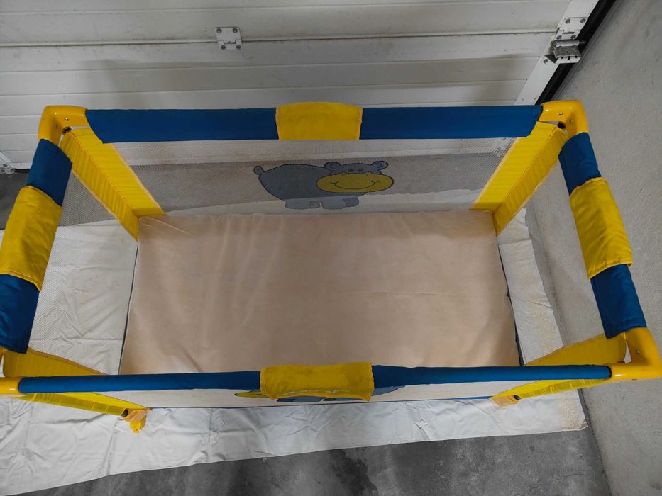 Cama de Viagem/Parque de Bebé Carbebé com Colchão e Mala de Transporte