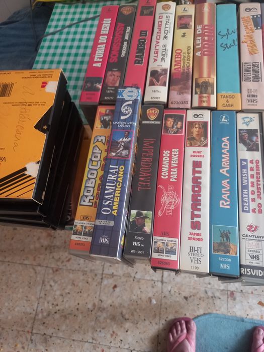 VHS nostalgia do passado