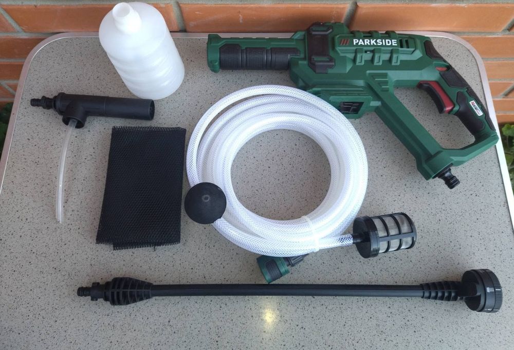 Товар с герс  мойка аккумуляторная PARKSIDE PADR 20-LI A1