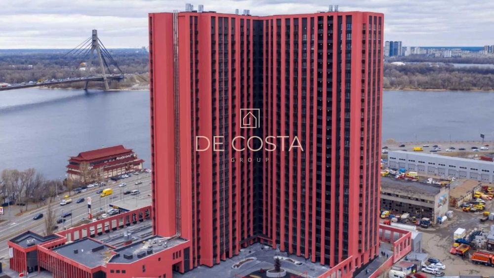 4К дворівнева квартира |123 м² | DOCK32 | Вид на Дніпро | БЕЗ%