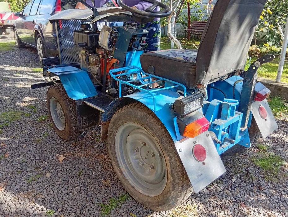 Трактор саморобний,зубр,дизель