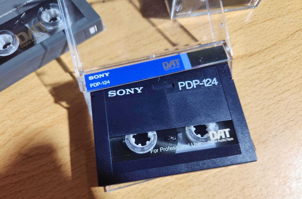 Cassetes Sony DAT 94 e 124