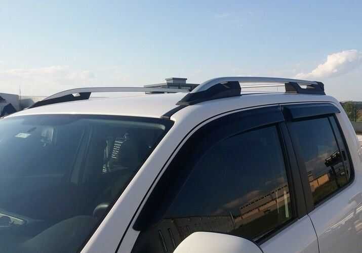 Рейлинги на крышу Volkswagen Amarok (2010-2021) продольные продольні