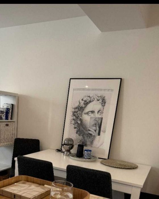 Mesa extensível, branco, 130/190x80 cm · Como novo
