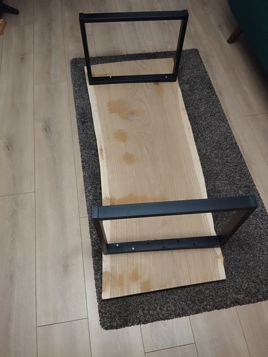 Stolik kawowy DĄB | lite drewno | loft | handmade style