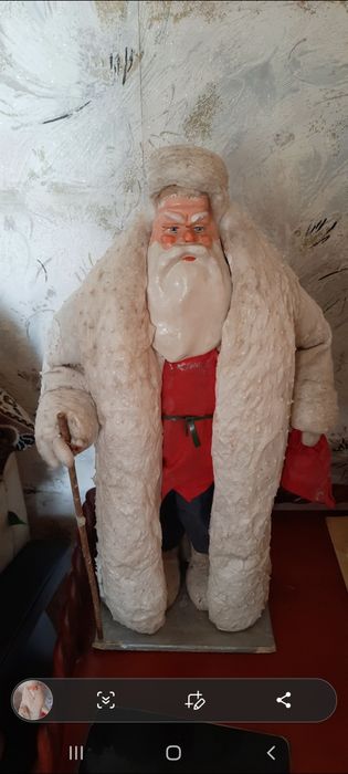 Дед Мороз папье-маше