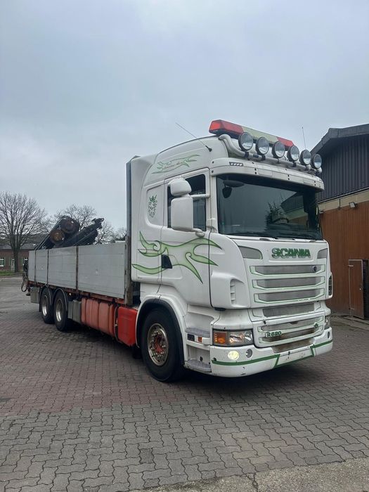 SCANIA R620 6x4 GRUA HIAB 166