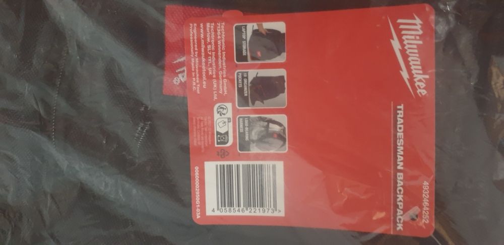 Nowy plecak Milwaukee