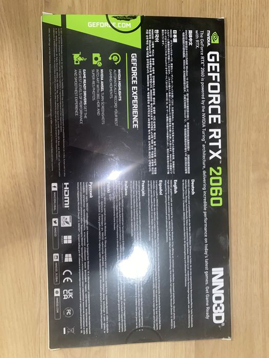 Grafica rtx 2060 12gb da inno3d